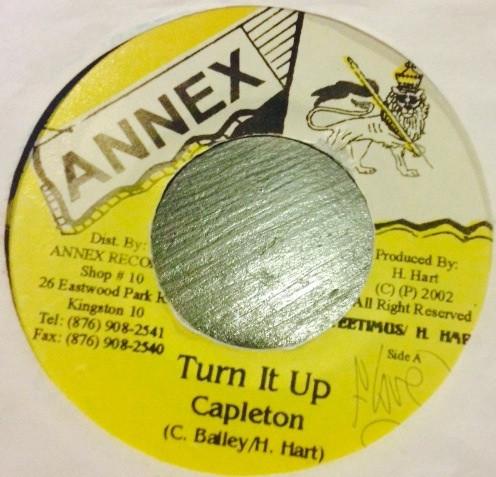 

7inch Record CAPLETON - Turn It Up NONE Annex 2002 Jamaica Reggae, Ska & Dub Used