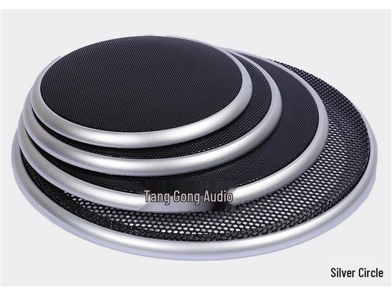 Железная решетка для автомобильного динамика 4-10 дюймов, защитная крышка, декоративное кольцо 6.5-inch