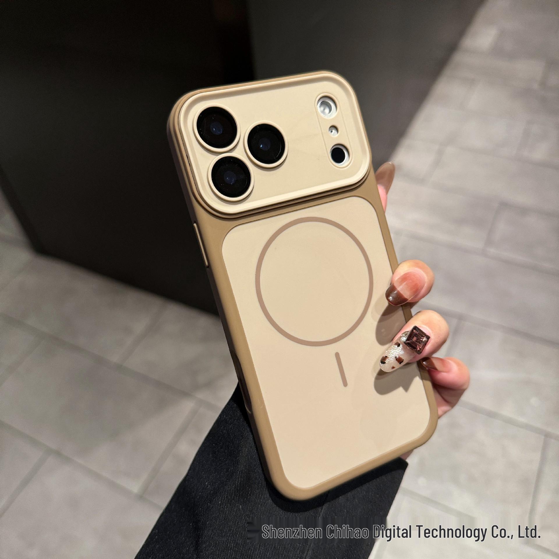 

Magnetic Matte Drop-Proof Phone Case for iPhone 17 Pro Max with Full Coverage for Apple 16 Lens iPhone 14 Pro Max