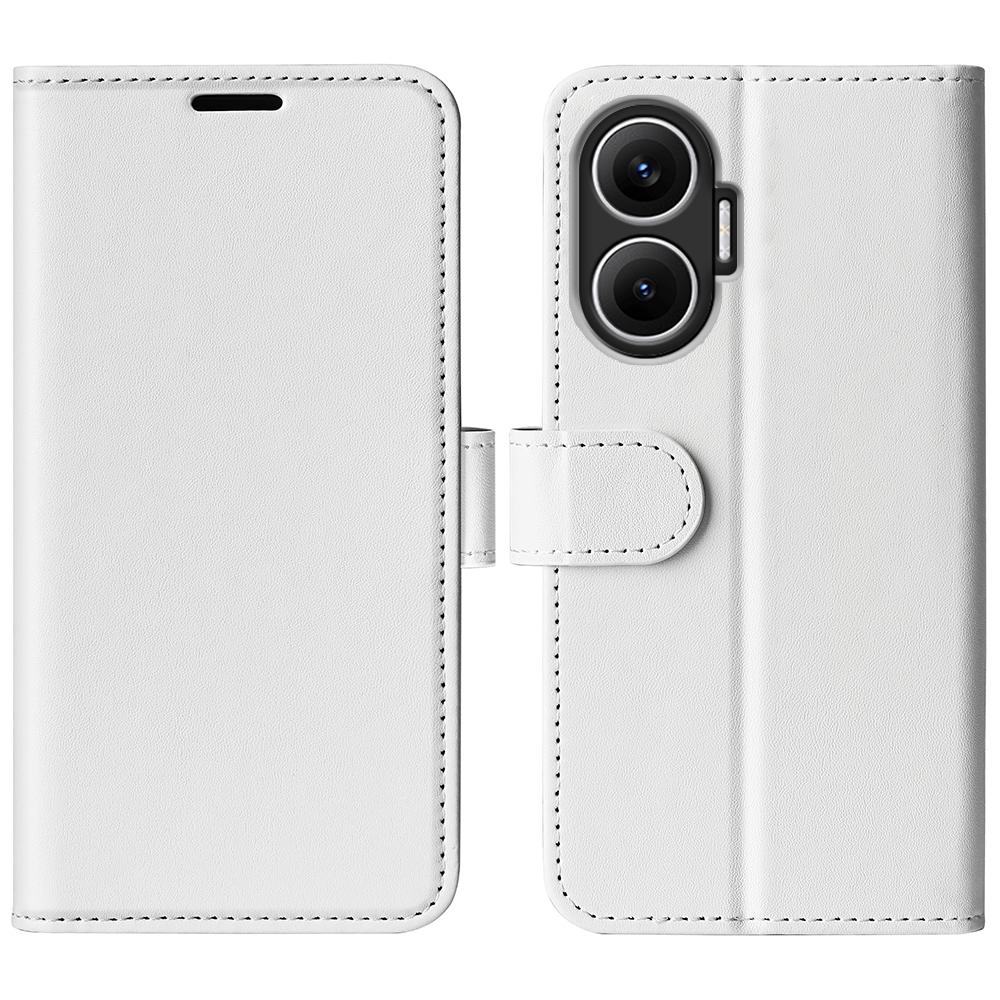 

For Xiaomi Redmi Turbo 4 Pro 5G Case Crazy Horse Texture Stand Leather Phone Cover White