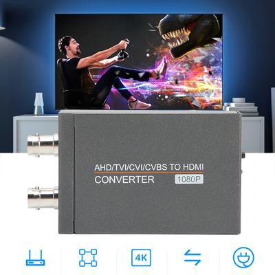 1080P Verlustfreies Video Plug Play HDMI Konverter für CCTV Kamera AHD TVI CVI CVBS zu HDMI Adapter für HDTV Monitor