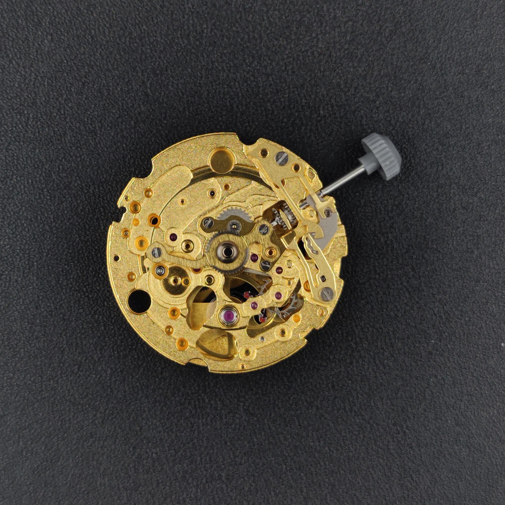 Japan MIYOTA 82S5 Mechanical Movement Golden/Silver