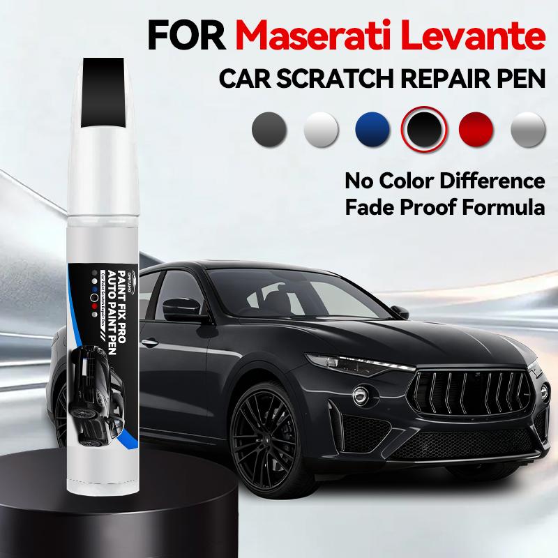 Autolack-Reparaturstift Für 2016-2025 Maserati Levante Lackkratzer-Reparaturzubehör Weiß 268A Schwarz NMN Blau 406C Grau 571A