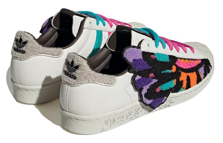 adidas Originals Superstar 80s X Han Meilin 'Weiß Schwarz Rosa' ID4386