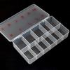 Nail Art Storage Box: Semi-Transparent, Flat Bottom, Holds 1000 Pieces for False Nails or Jewelry.