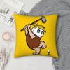 MMalbonES GGolfS Pillow Case Square DoubleSided Printing Sofa Cushion Cover Pillowcase Bedroom Bedside
