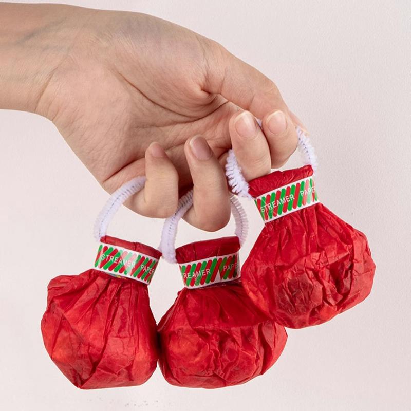 10 st Färgglada Handkastande Konfettipoppers Kastande Streamers Poppers Papperssmällare Magiskt Papper Band För Bröllop Födelsedagsfest