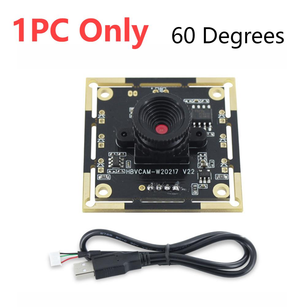 OV9732 Lens Monitoring Module 720P 1MP 1280x720 60/72/100/160/180 Degree Adjustable Manual-focus for Face Recognition Projects