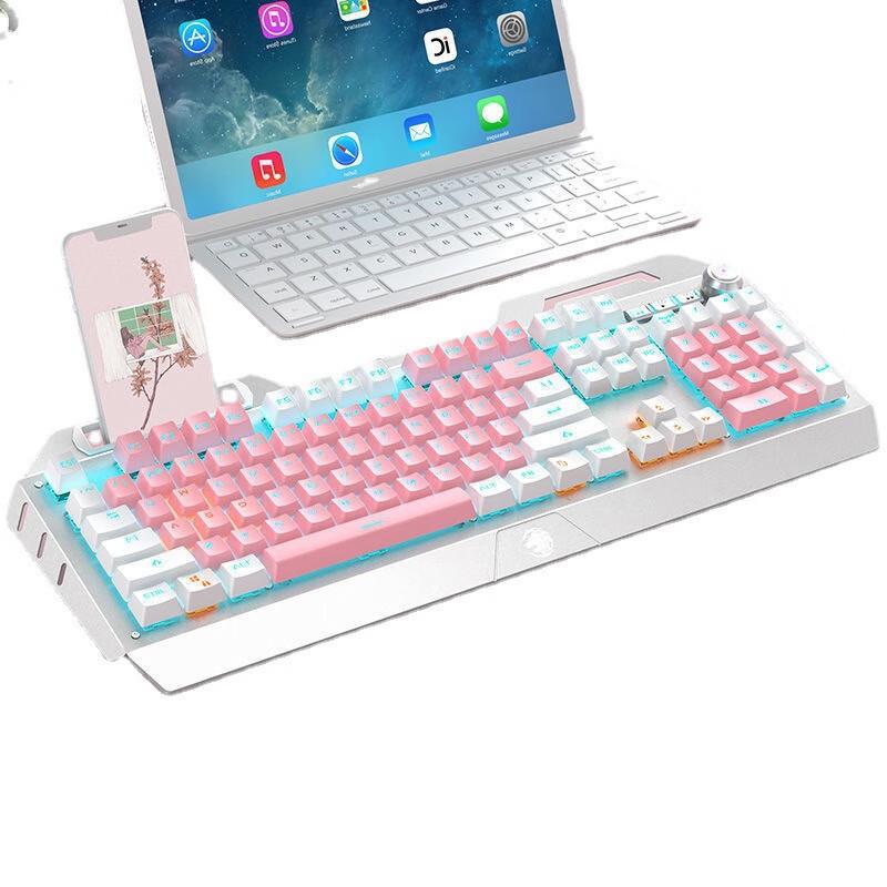 Qisha Wired Mechanical Gaming Keyboard & Mouse Set