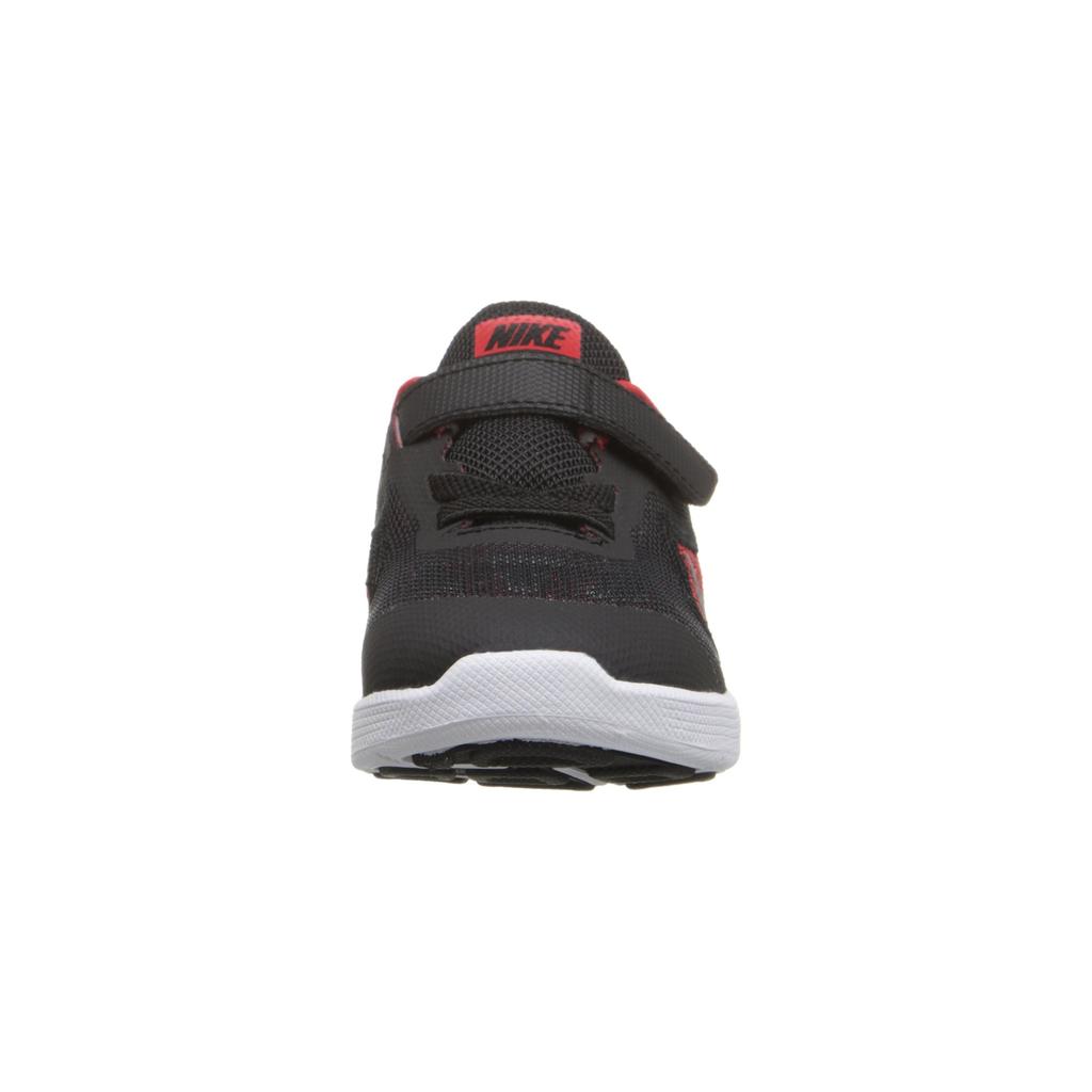 Nike Revolution 3 Comfortable Versatile Shock Absorbing Durable Low Top Walking Shoes Baby Shoes Black Red 819415600