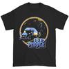 T-shirt Homme Violet Foncé Space Trucking Petit Noir