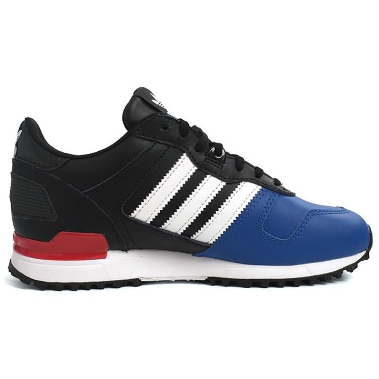Adidas Originals ZX 700 Fashionable Slip-Resistant Durable Low-Top Casual Shoes Women Sneakers Black AQ3079