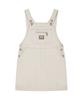 WACKY WILLY Women'S Check Lily Overall Dress Ecru