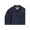 UNIQLO Solid Color Single-Breasted Casual Long Sleeve Jacket Unisex jackets Dark-Blue 457212-68