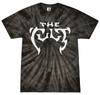La Maglietta Tie-Dye con Logo Elettrico Cult Band Rock Classica Taglia Giovani e Adulti