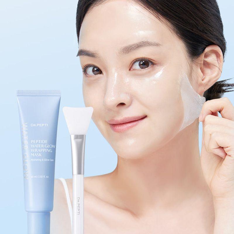 

Peptide Water Glow Wrapping Mask 60ml (+ free silicone brush)