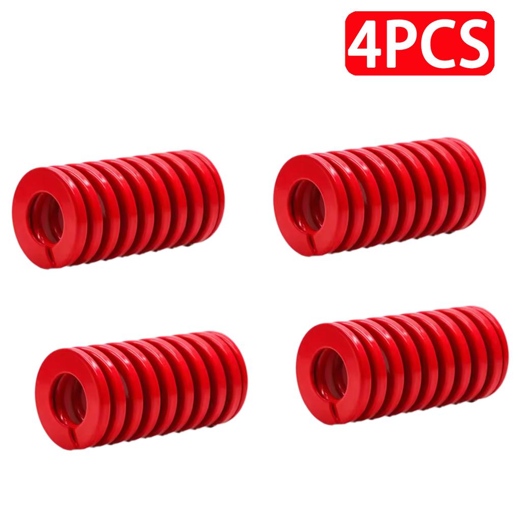 Car Gas Struts Spring Shocks Red Auxiliary Spring 1/2/4/8PCS For Rear Trunk Tailgate Damper Strut Bars Spiral Stamping