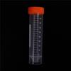 10 stuks 50 ml Plastic Centrifugebuisje Pijpje Flesje Laboratorium Test Container Met 4 Bodems