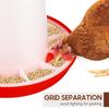 1/4/6/8/10Kg Automatic Chicken Feeder Bucket Rooster Hen Feeding Device, Farm Animal Poultry Quail Pigeon Feeding Supplies 1 Pc