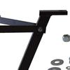 Accessories Garden Lawn Pro Tow Mower Hitch Set,Trailer Connector Heavy Duty Black Iron Lawnmower