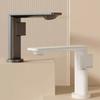 Basin Faucet Bathroom Single Lever Hot and Cold Copper White Gray Single Handle Unique Design Sink Mixer