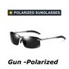 Unisex Fashion Metal Frame Photochromic Sports Sunglasses UV Protection Running Goggles Color Changing Glasses