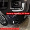 For Honda FREED CROSSTAR 2024 2025 ABS Front bumper Fog Light Frame Decoration foglamp circle Cover  Car Exterior Accessories