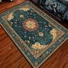 Trendy Moroccan Pattern Carpet Machine Washable Rug for Boho Living Room Decor Non Slip Floor Mat for Bedroom and Lounge Areas