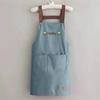 Women's Summer Kitchen Apron - Waterproof, Oil-Proof, Dirt-Resistant, Print Logo/Wording, Thin Style