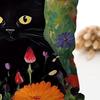 1Pcmatisse Monet Art Black Cat Animation Pillow Case Square Pillow Bedroom Sofaleisurecomfortcarlivingroom Home Decoration 40X40