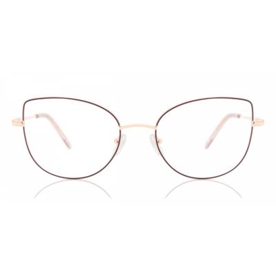 Full Rim Cat Eye Purple Rose Gold Sammie L119e Fashion Women Eyeglasses