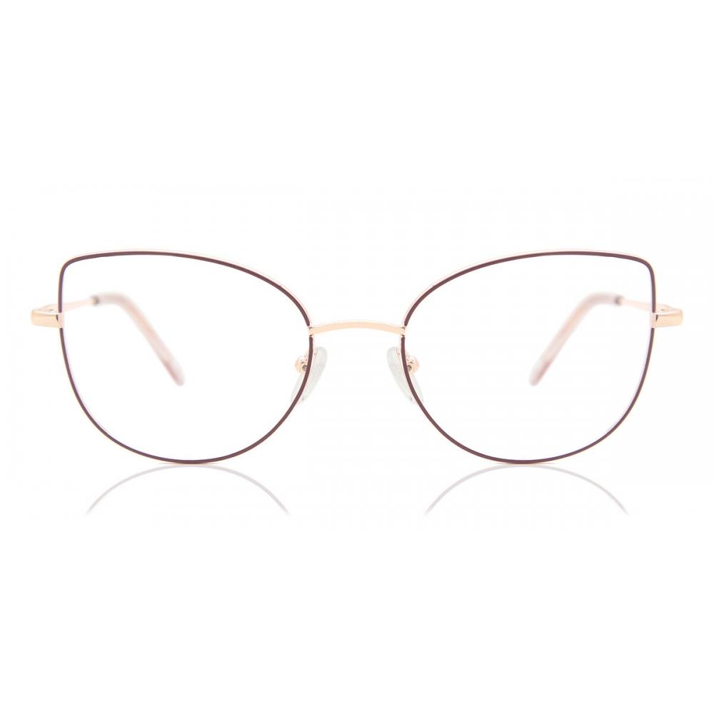 

Ободковые Кошачий глаз Фиолетовый Розовое золото Коллекция Smartbuy Sammie L119e Модные Женские Очки Purple Rose Gold/53-17-140