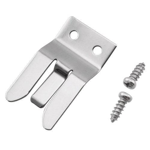 BLLNDX Microphone Holder, CB Microphone Hanger Clip, Microphone Clip Hook with Screws for Yaesu MH-48, FT1807, FT7800, FT7900, FT8800, FT8900