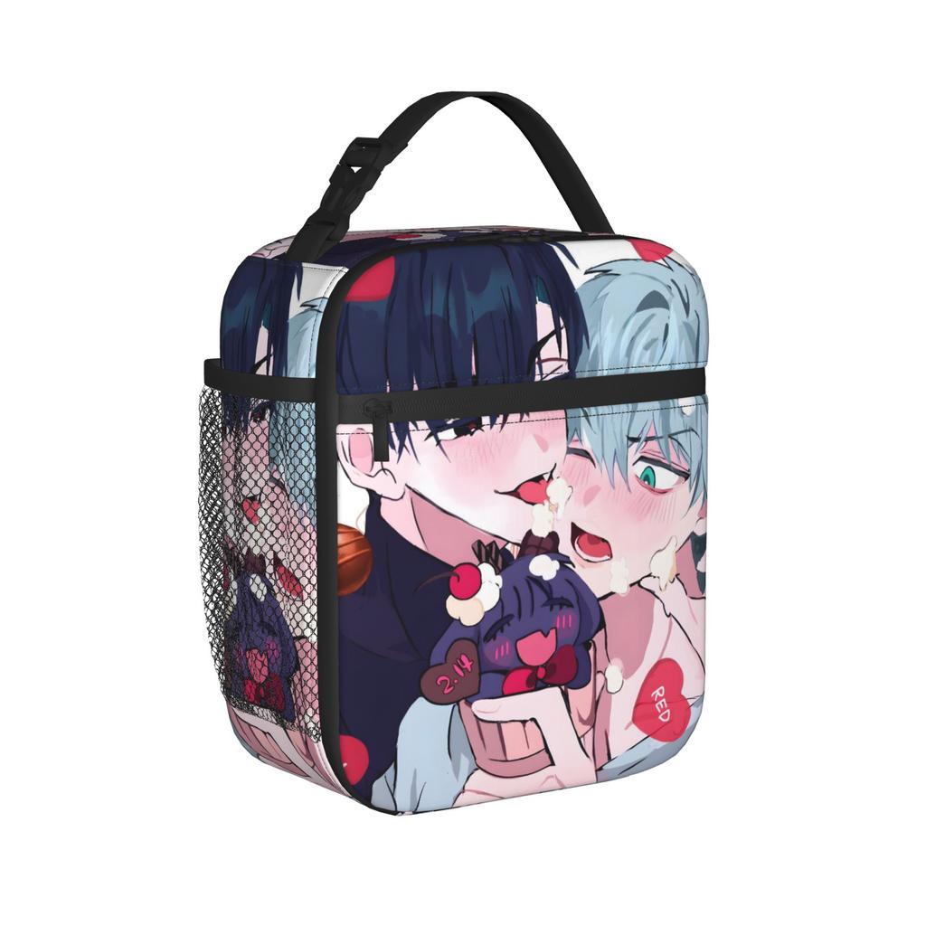 Aliens Stages Anime Thermal Insulated Lunch Bag for School Portable Bento Box Cooler Thermal Lunch Boxes
