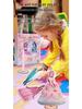 Ye Luoli Dress-Up Show: Magnetic Sticker Set for Girls Ages 3-6 - Princess Dress-Up Educational Toy