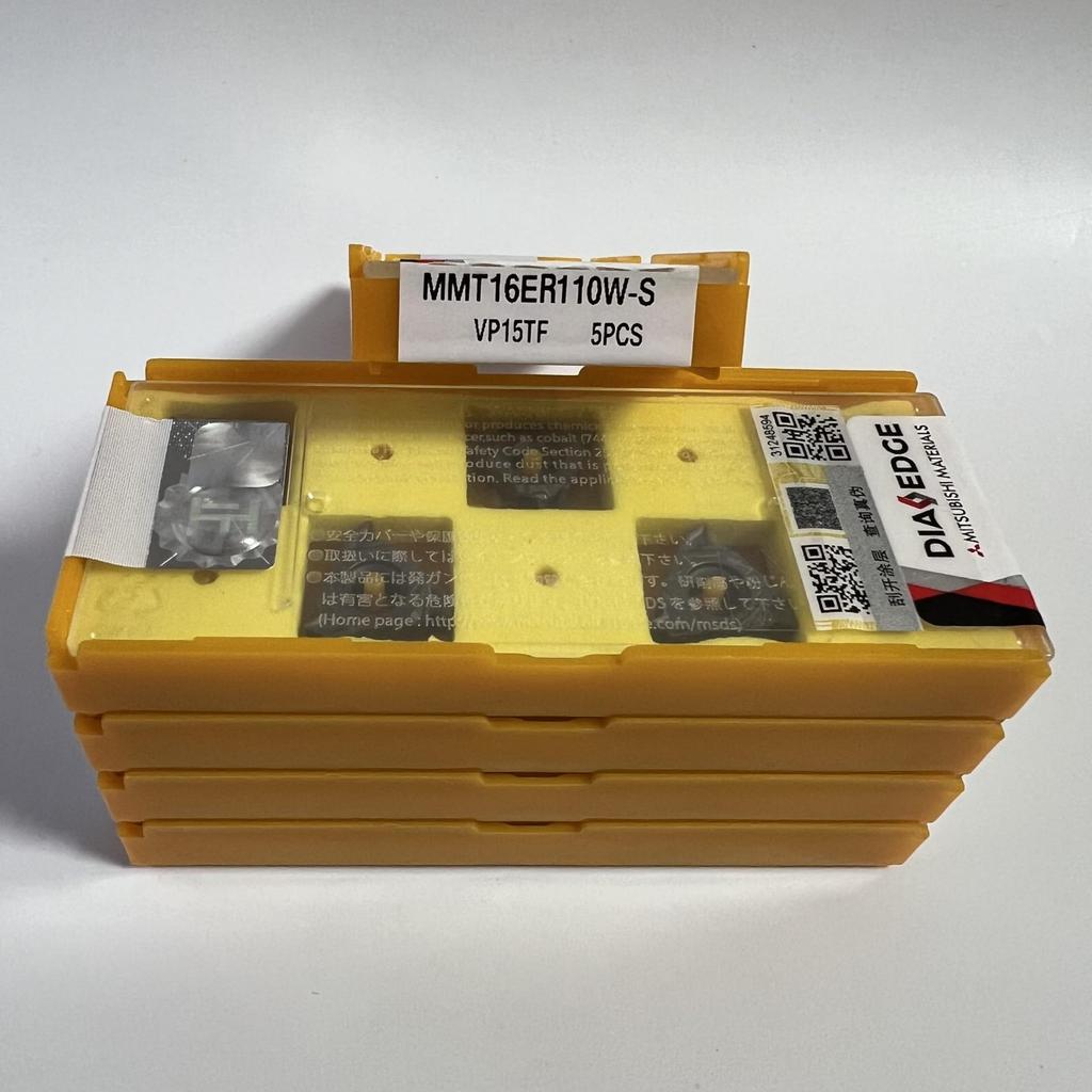 MITSUBISHI / MMT16ER110W-S VP15TF / Carbide CNC Blade 10 Pcs