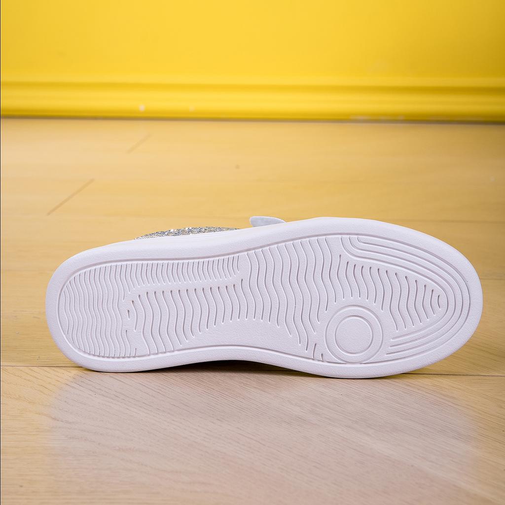 Ladies' Sports and Leisure Shoes Black Flat Student Walking Shoes Versatile Fashionable Non Slip Girls' Lightweight Tennis Shoes