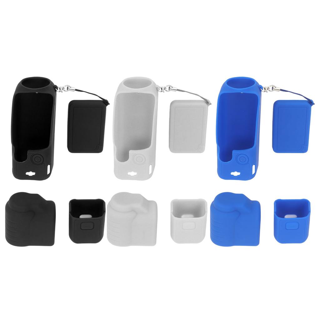 4 In 1 Protective Case Cover for  Pocket 3 Silicone Screen Lens Protector Sleeve Action Camera A
