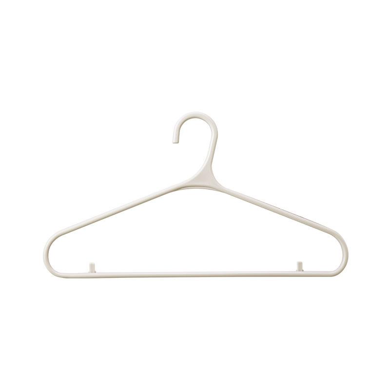 Non-Slip Thickened Wide Shoulder Hanger for Clothes and Pants - Plastic Dormitory and Household Support
