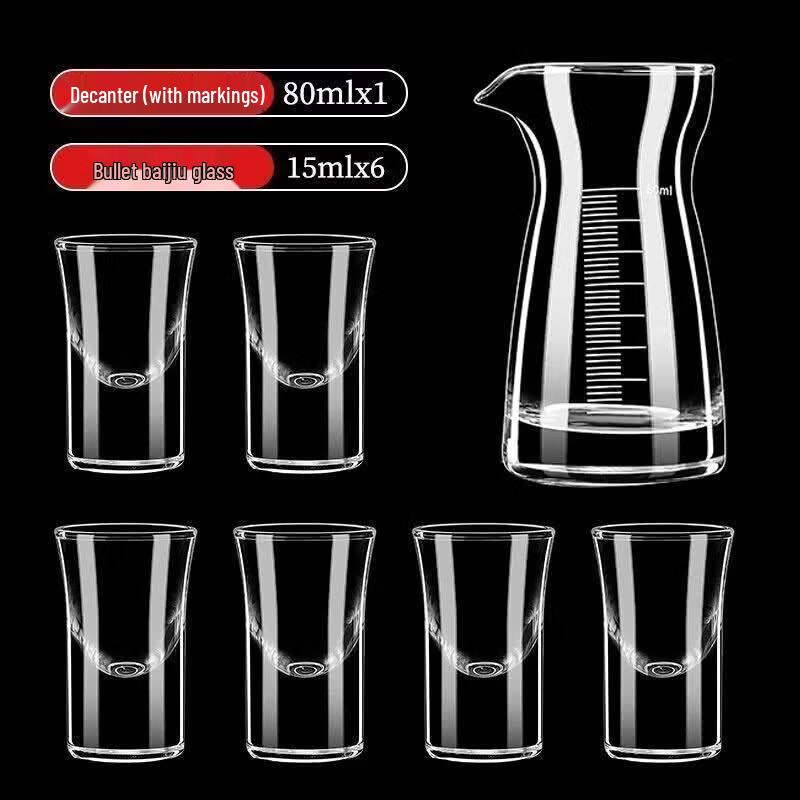 UOCO 10ml Stemmed Baijiu & Liquor Shot Glass