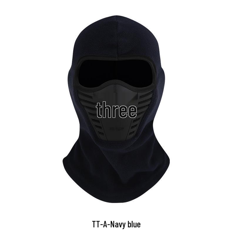 Thick Fleece Winter Balaclava: Dustproof Warm Ski & Motorcycle Mask