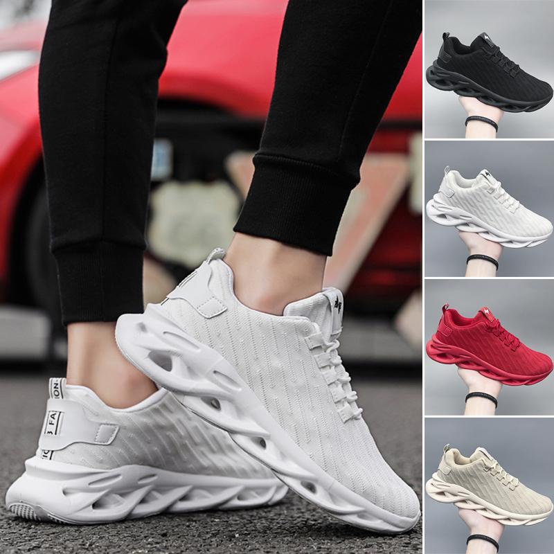 Cheap Fashion Men's Comfortable Shock Absorption Sneakers Lightweight Breathable Laceup Mesh