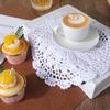 Round Crocheted Doilies Vintage Tablecloth New Table Mat