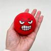 Rosto de Emoji Fofo Bola Squishy para Apertar Decoração Ornamento Para Alívio de Estresse Diário na Mesa