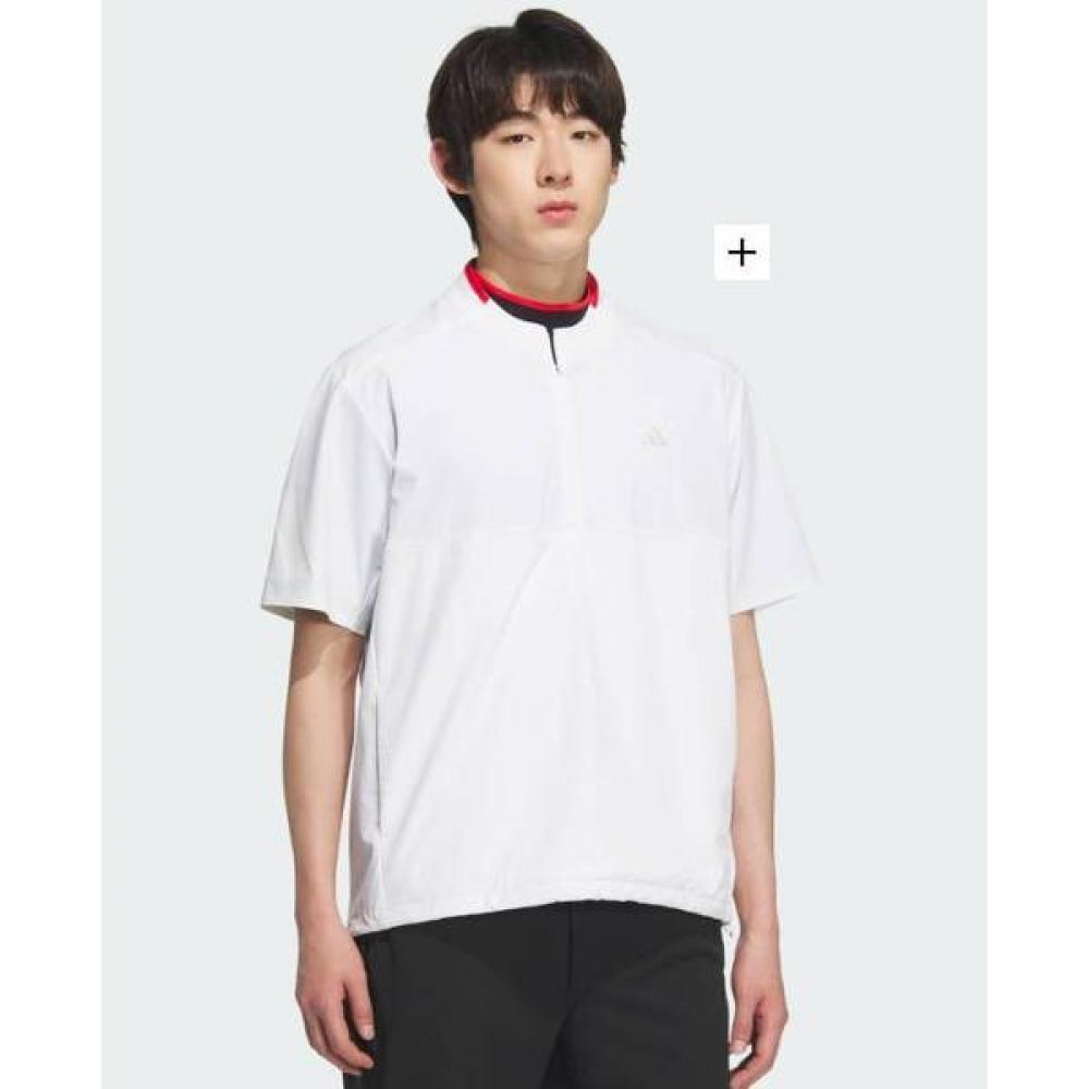 

AdidaS Golf Men S Windbreaker Adizero 1 4 Zip Je8290 white/M