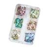 1 Box Nail Decoration Irregular Shape Ultra-Thin Bright Color Shiny Surface Eco-friendly Color-changing Nail Decor Manicure