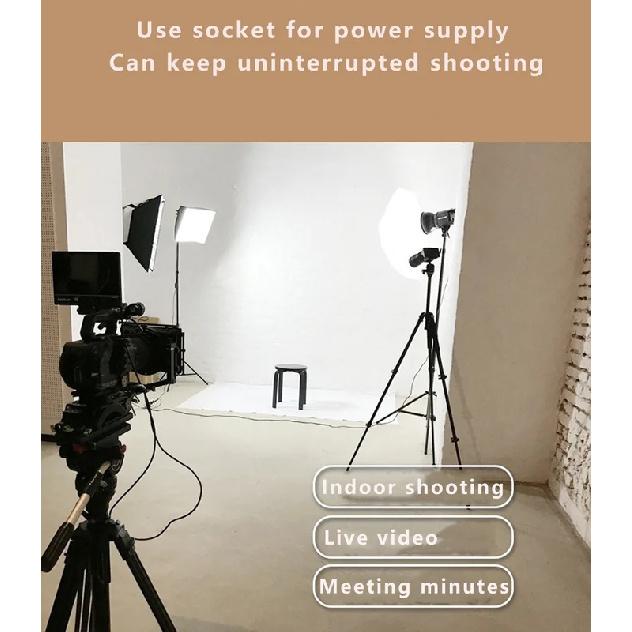 DR-E8 Dummy Battery with PD USB-C Adapter Cable LP-E8 Replacement for Canon EOS 550D 600D 650D 700D DSLR Cameras