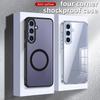 Samsung S25 Ultra Transparent Magnetic Phone Case, A17/S25FE Compatible, Anti-Drop, Skin-Feel Protection