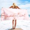 Peach Blossoms Quick Dry Sand Free Beach Towels Absorbent Bath Towels Extra Large Pool Towels for Swimming Bathroom Spa Pool