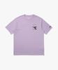 Archive Round Short Sleeve T-Shirt Violet
